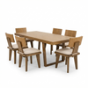 Comedor Encina — Mesa Madera Clara 6 Puestos