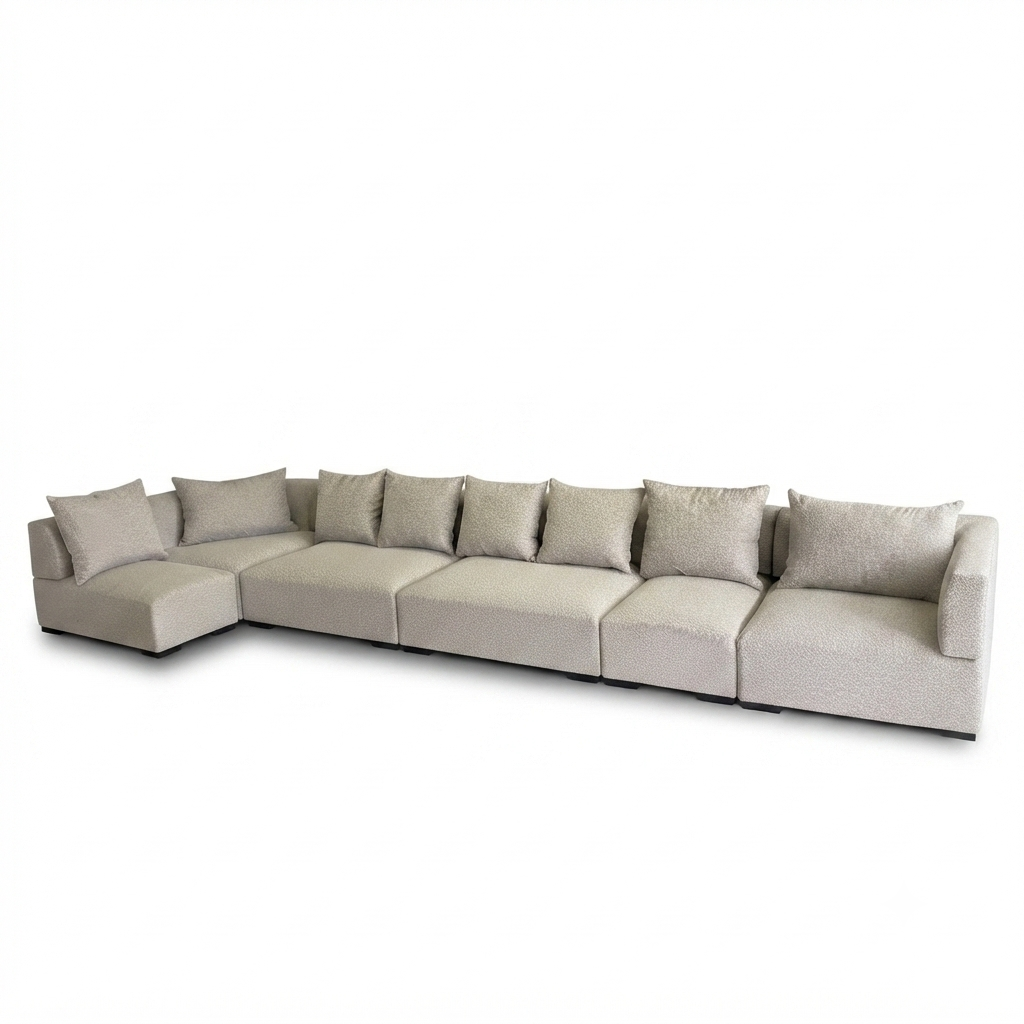 Sofá Modular Dune — Boucle Beige