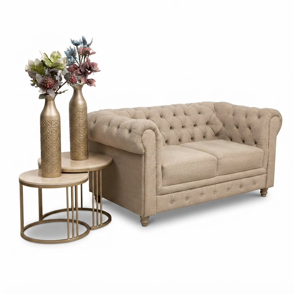 Chesterfield Arena — Tela Beige