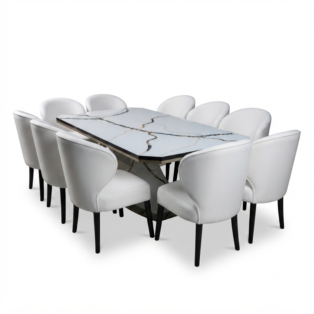 Comedor Calacatta — 8 Puestos