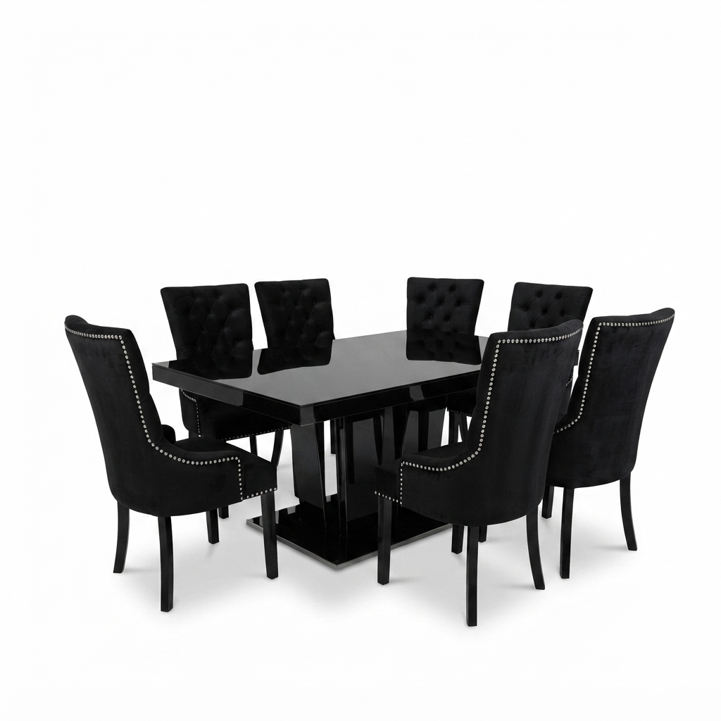Comedor Noir — 6 Puestos
