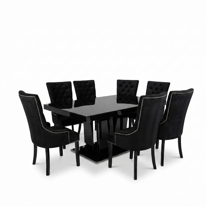 Comedor Noir — 6 Puestos